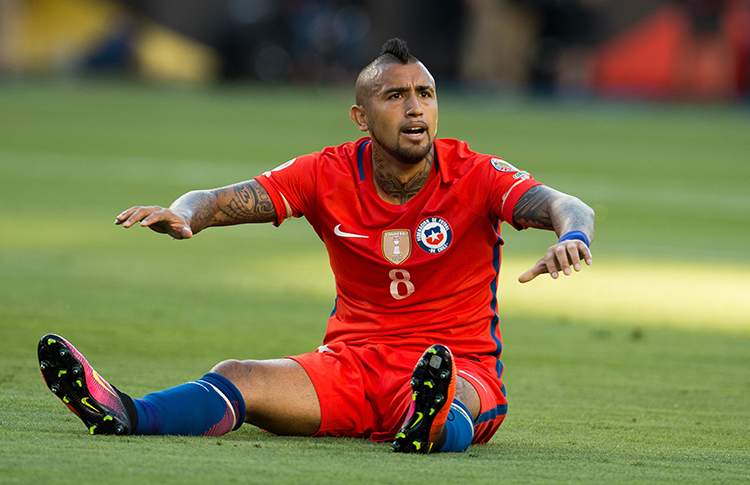 arturo vidal 2016 chi ca