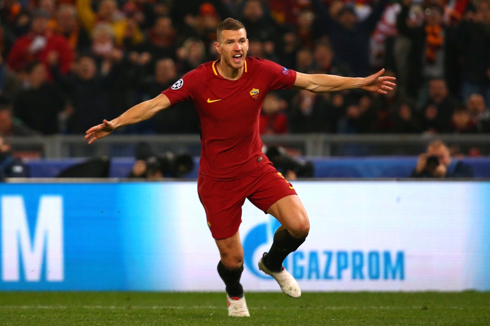 edin dzeko 2018 roma ch