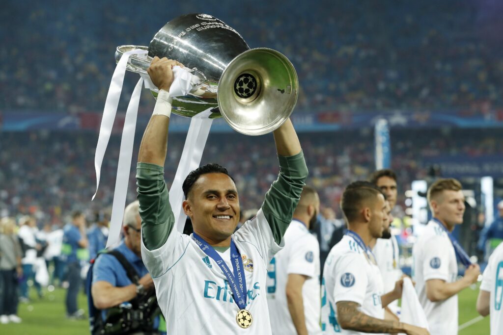 keylor navas 2017 rm ch