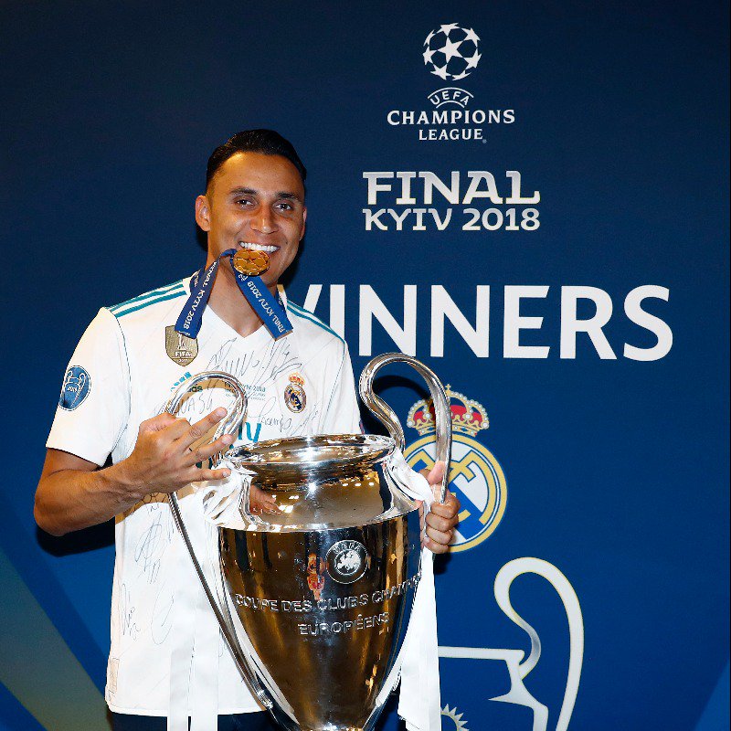 keylor navas 2018 rm ch