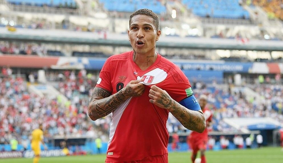 paolo guerrero 2018 per cm