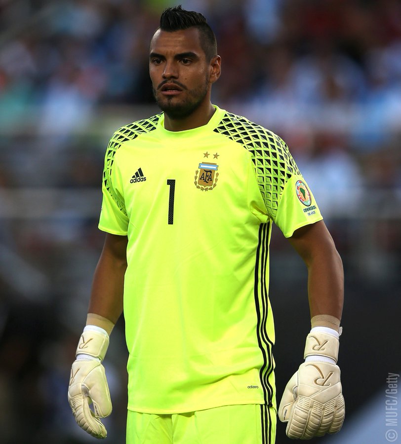 sergio romero 2016 arg ca