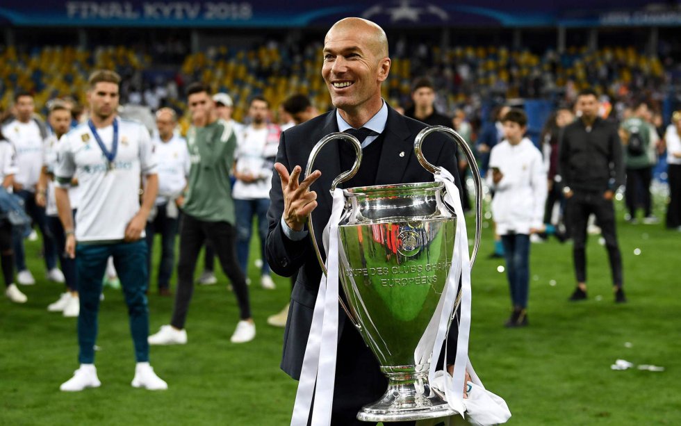 zinedine zidane 2018