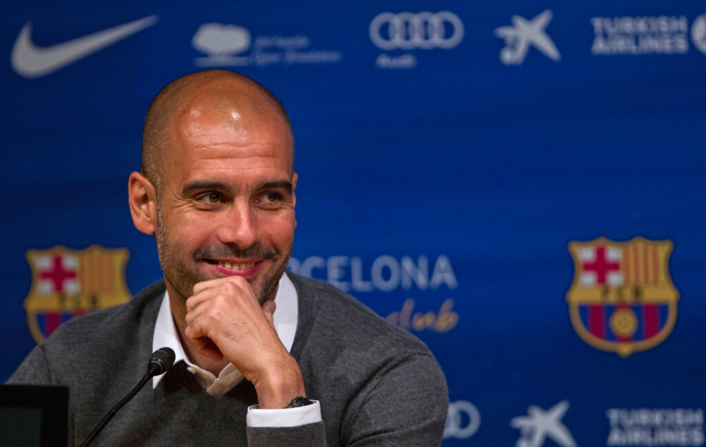 pep guardiola 2012