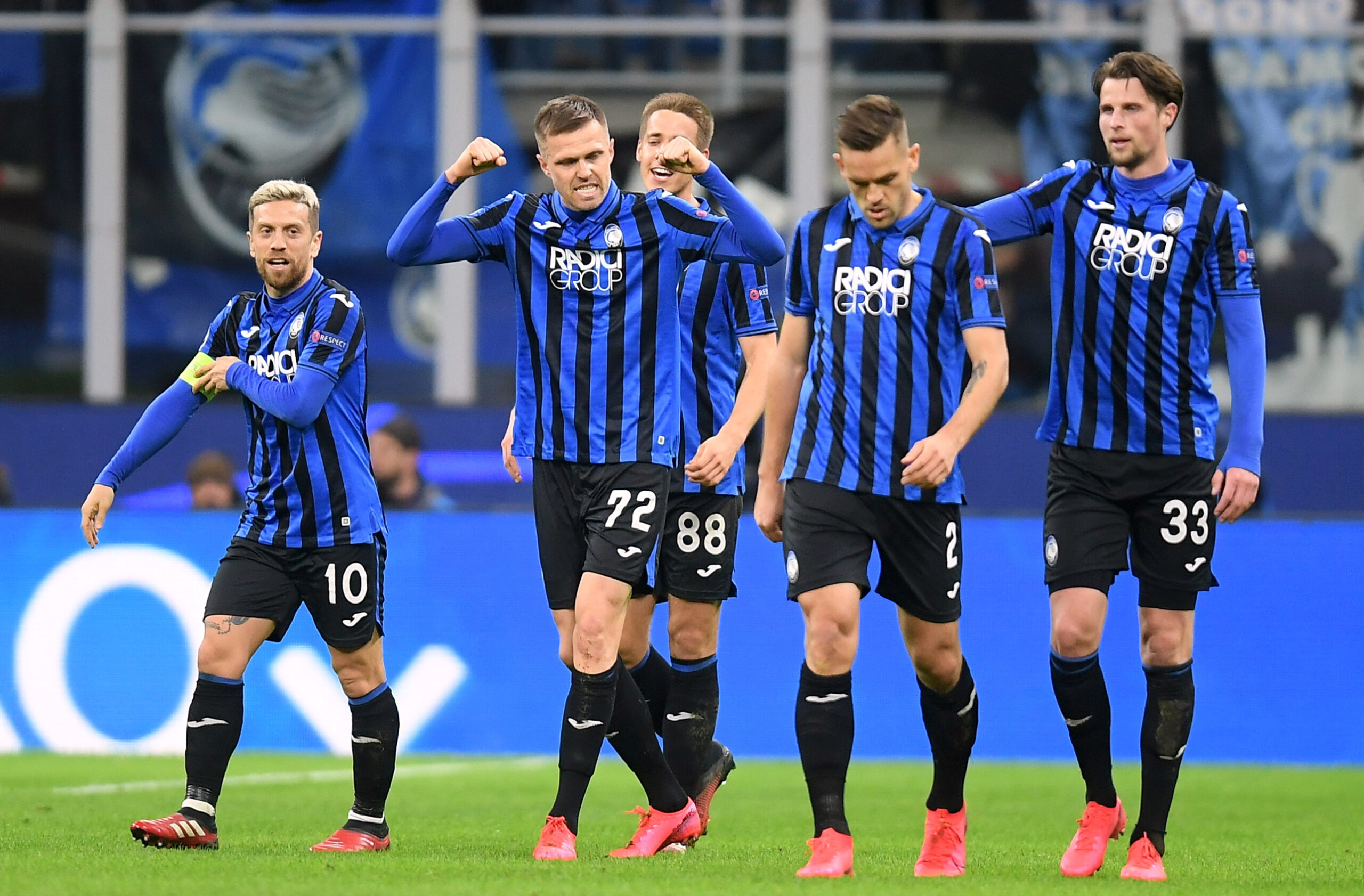 champions league round of 16 first leg atalanta v valencia