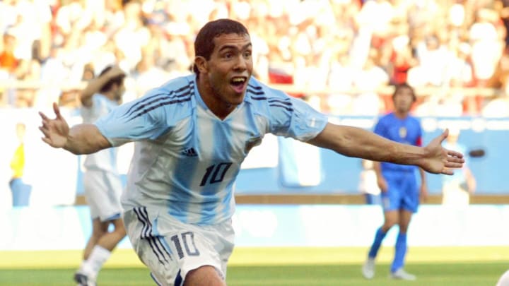 carlos tevez 2004 oly