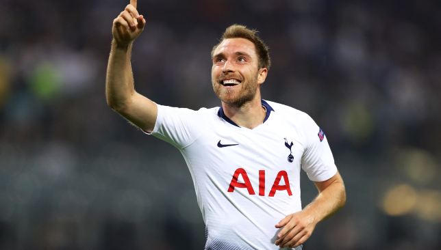 christian eriksen 2019 tot ch