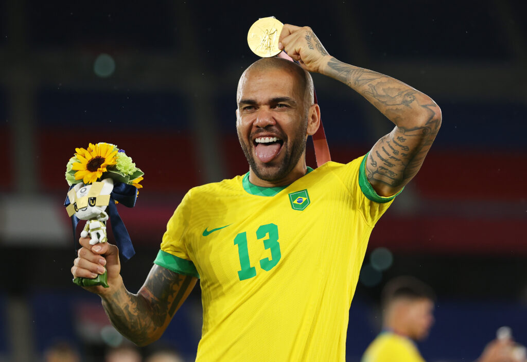 brazil v spain: gold medal match men's football olympics: day 15