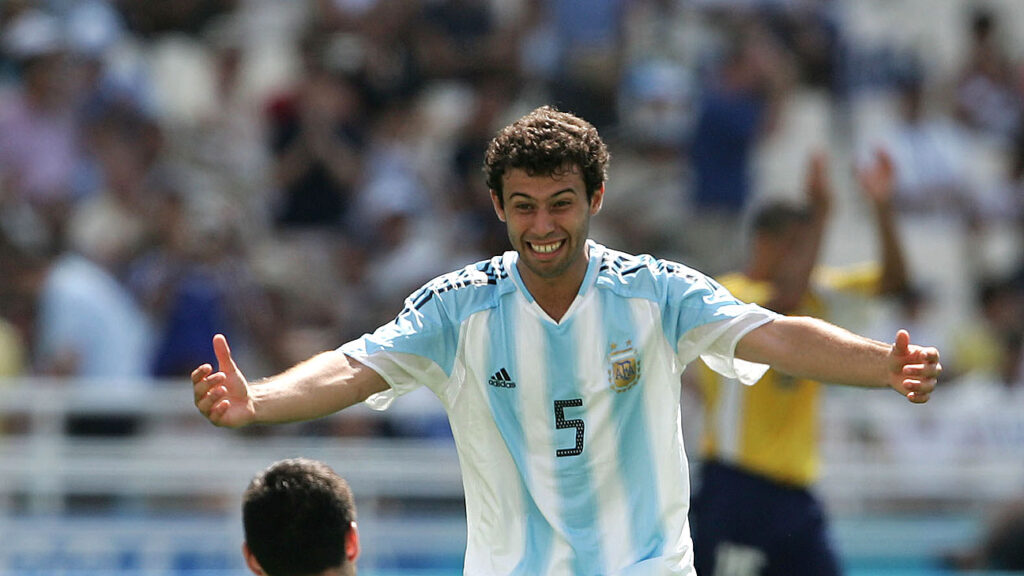 javier mascherano 2004 oly