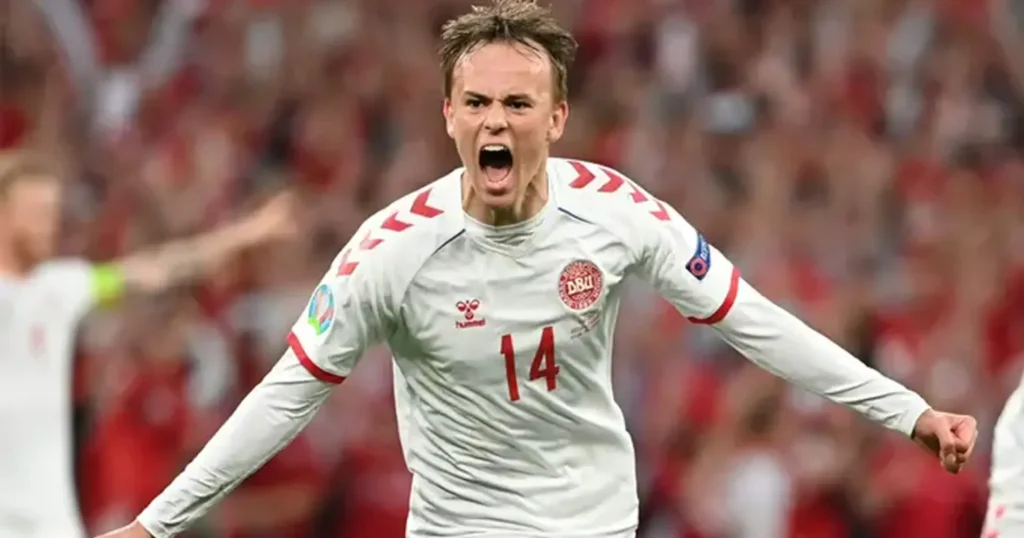 mikkel damsgaard 2020 den euro