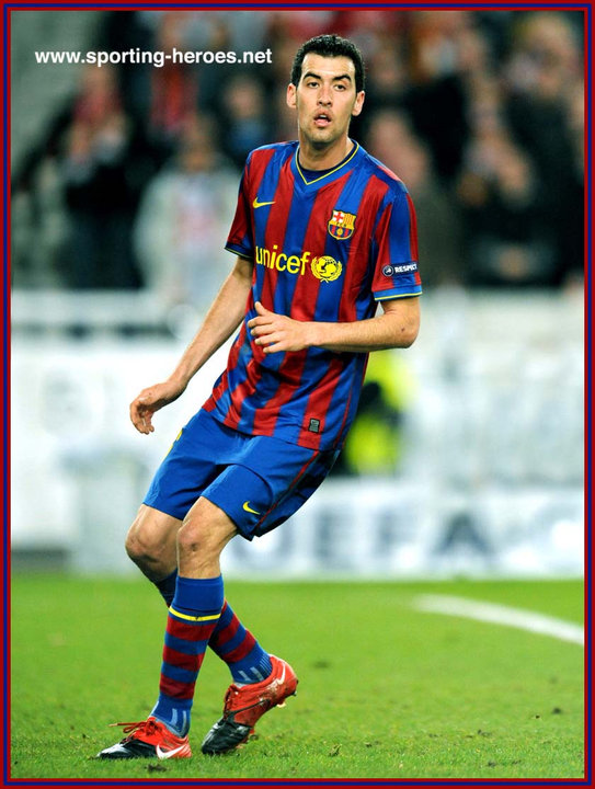 sergio busquets 2010 bar ch