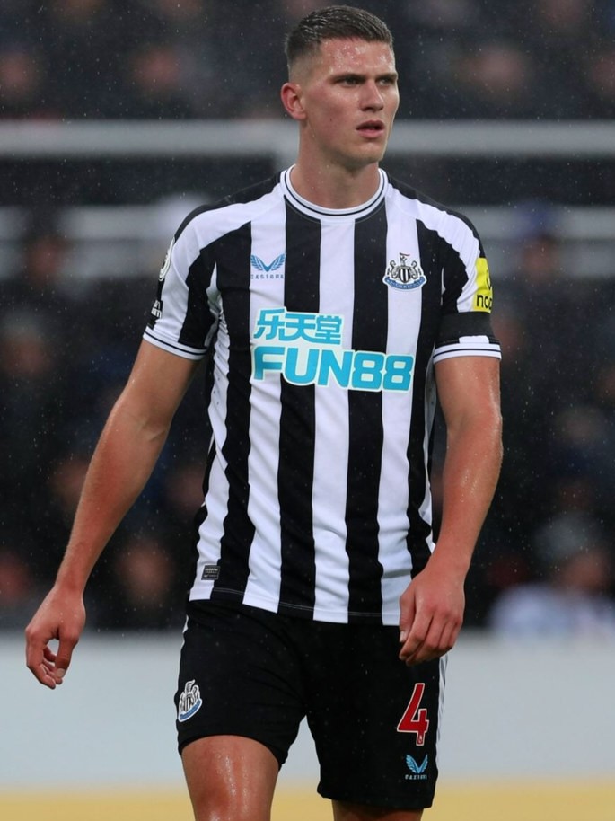 Alineación de Newcastle United Vicecampeón Carabao Cup 2023 sven botman 2023 new cli r