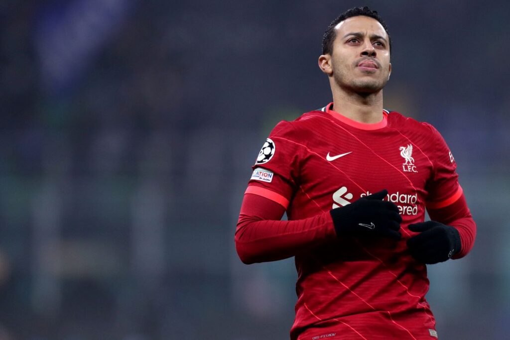 thiago alcantara 2022