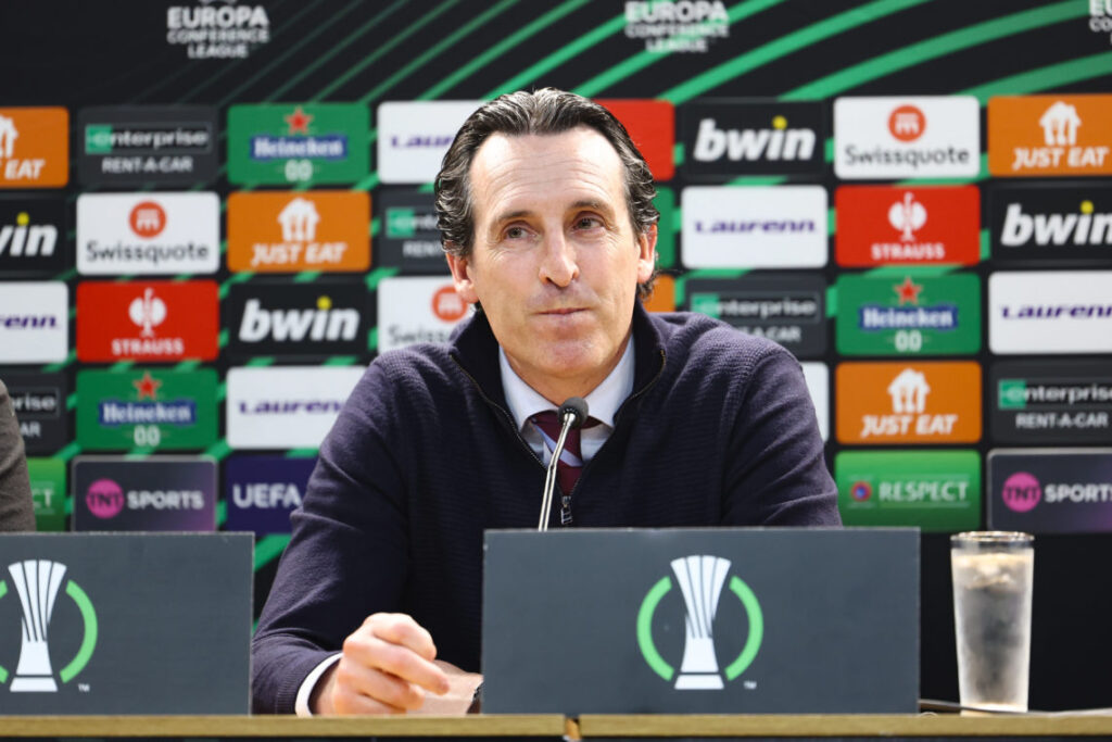 aston villa v lille osc: quarter final first leg uefa europa conference league 2023/24