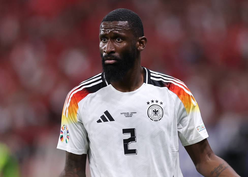 Alineación de Alemania Eurocopa 2024 antonio rudiger 2024 euro