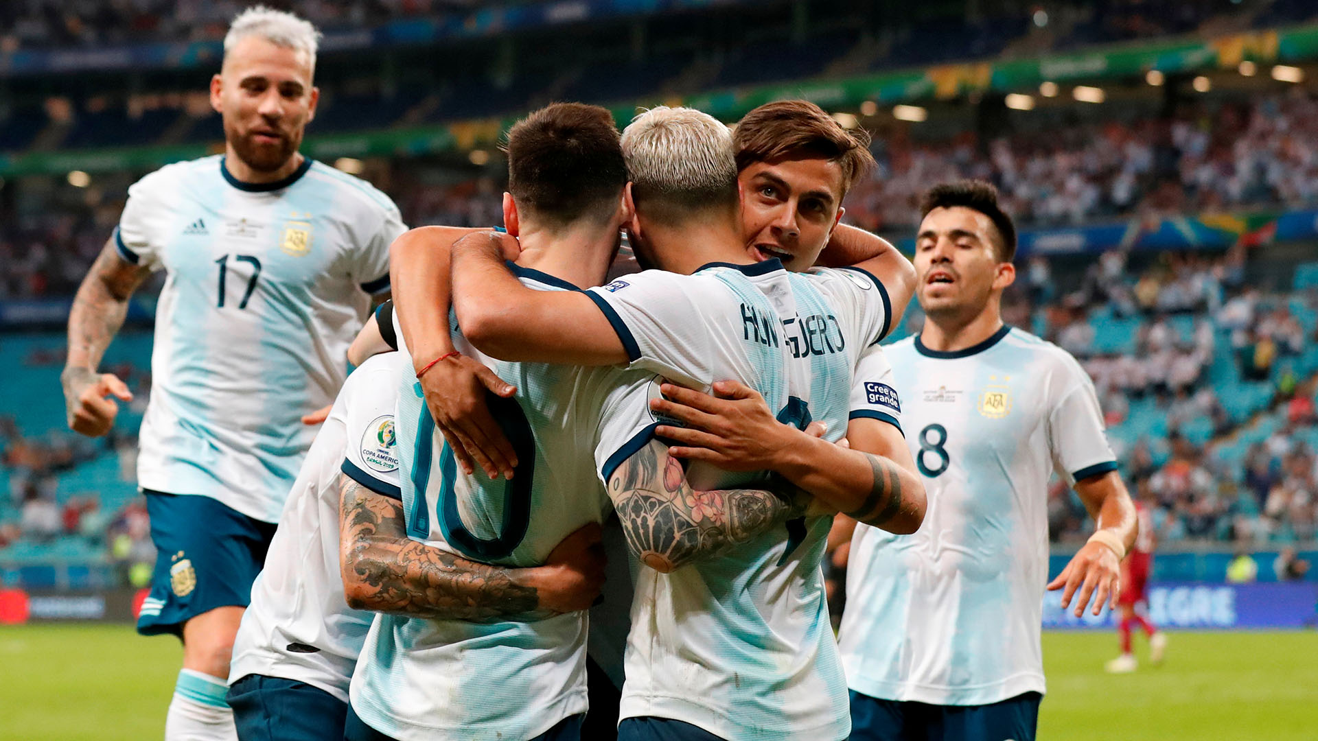 copa america brazil 2019 group b qatar v argentina