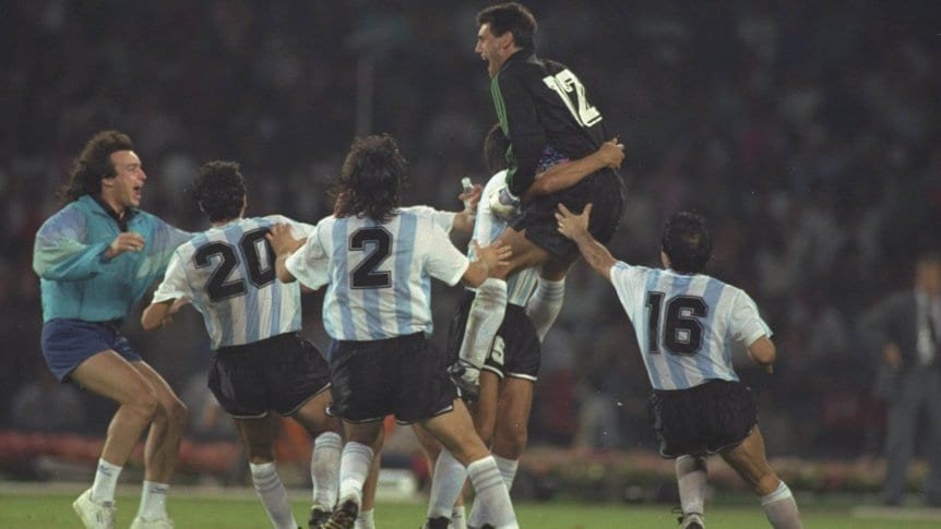 argentina mundial 1990