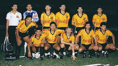 Alineación de Barcelona Semifinalista Copa Libertadores 1992 barcelona 1992 cl r