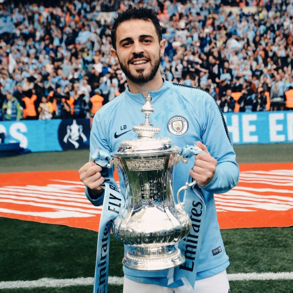 Manchester City Campeón FA Cup 2019 bernardo silva 2019 mc fa