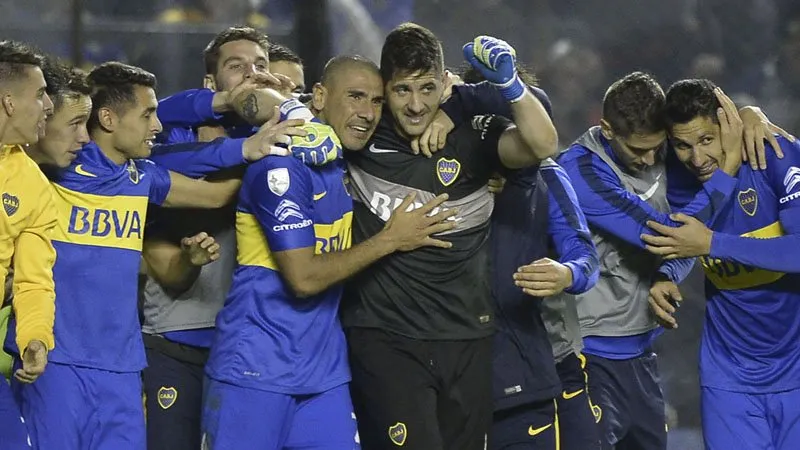 Alineación de Boca Juniors Semifinalista Copa Libertadores 2016 boca juniors 2016 cl