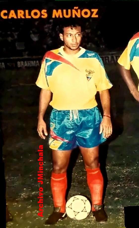 Alineación de Ecuador Semifinalista Copa América 1993 carlos muñoz martínez 1993 ecu ca
