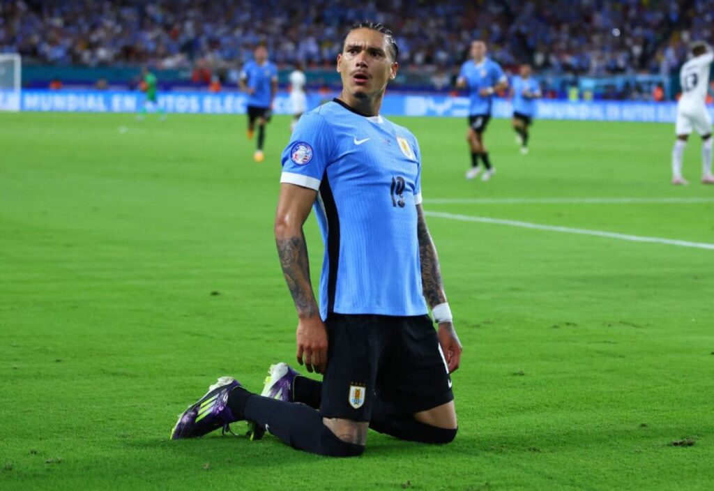 Alineación de Uruguay Tercer Lugar Copa América 2024 darwin nuñez 2024 uru ca