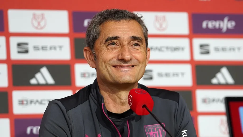 Alineación de Athletic de Bilbao Campeón Copa del Rey 2024 ernesto valverde 2024 ath rey