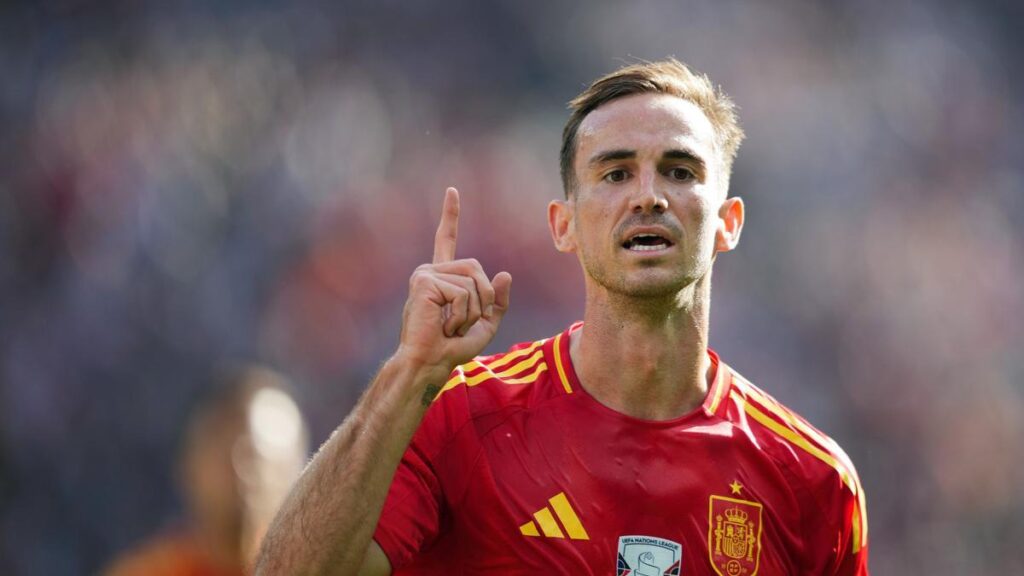 Alineación de España Campeón Eurocopa 2024 fabián ruiz 2024 euro