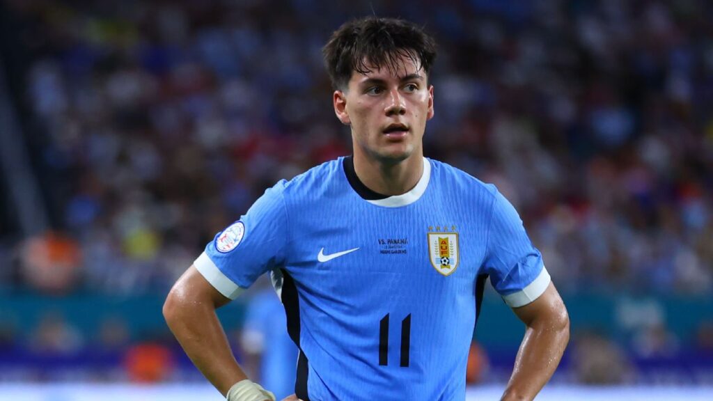 Alineación de Uruguay Tercer Lugar Copa América 2024 facundo pellistri 2024 uru ca