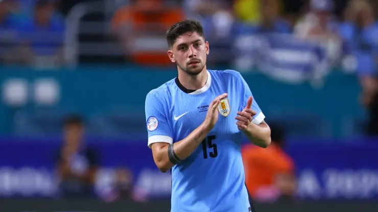 Alineación de Uruguay Tercer Lugar Copa América 2024 federico valverde 2024 uru ca