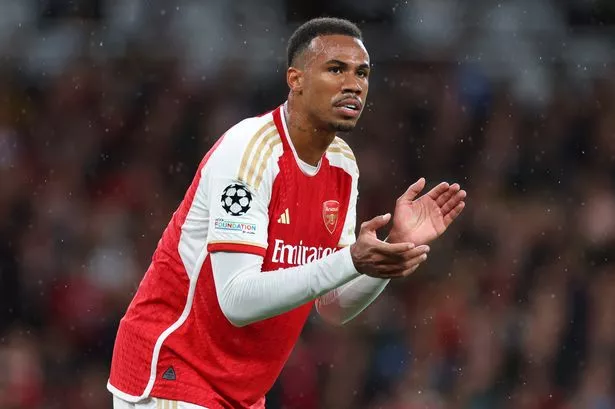 Alineación de Arsenal Champions League 2024 gabriel magalhaes 2024 ars ch r