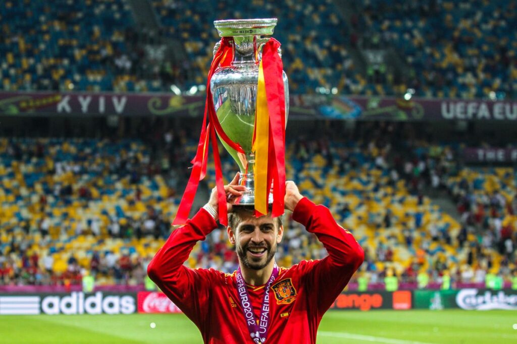 kyiv,,july,1,,2012, ,gerard,pique,(spain),during,the
