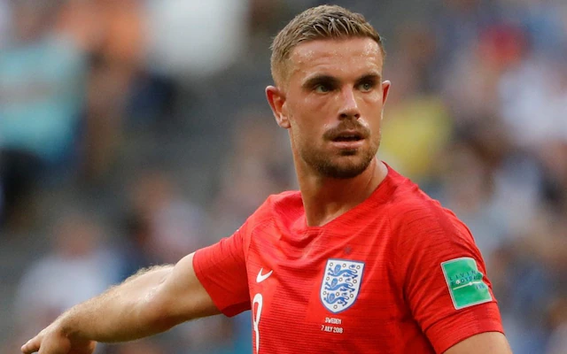 Alineación de Inglaterra Semifinalista Mundial 2018 jordan henderson 2018 ing cm r