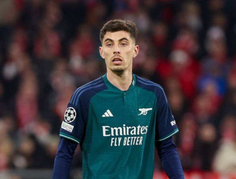 Alineación de Arsenal Champions League 2024 kai havertz 2024 ars ch t