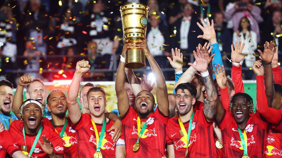 rb leipzig v eintracht frankfurt dfb cup final