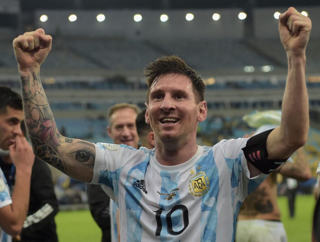 lionel messi 2021 arg ca