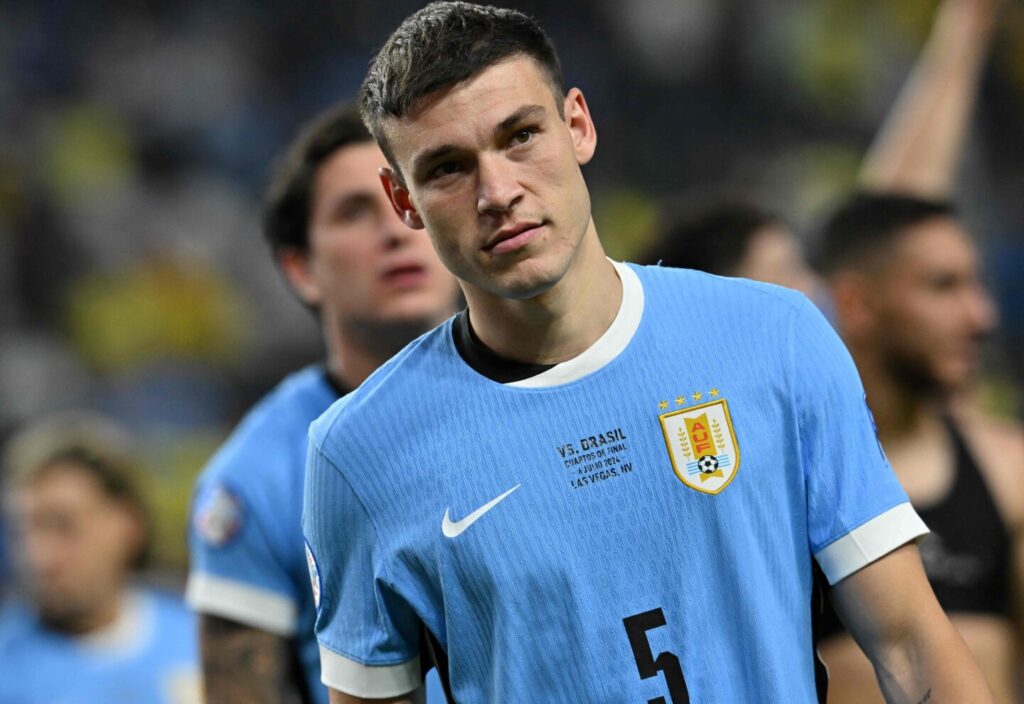 Alineación de Uruguay Tercer Lugar Copa América 2024 manuel ugarte 2024 uru ca