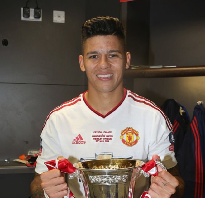 marcos rojo 2016 mu fa r