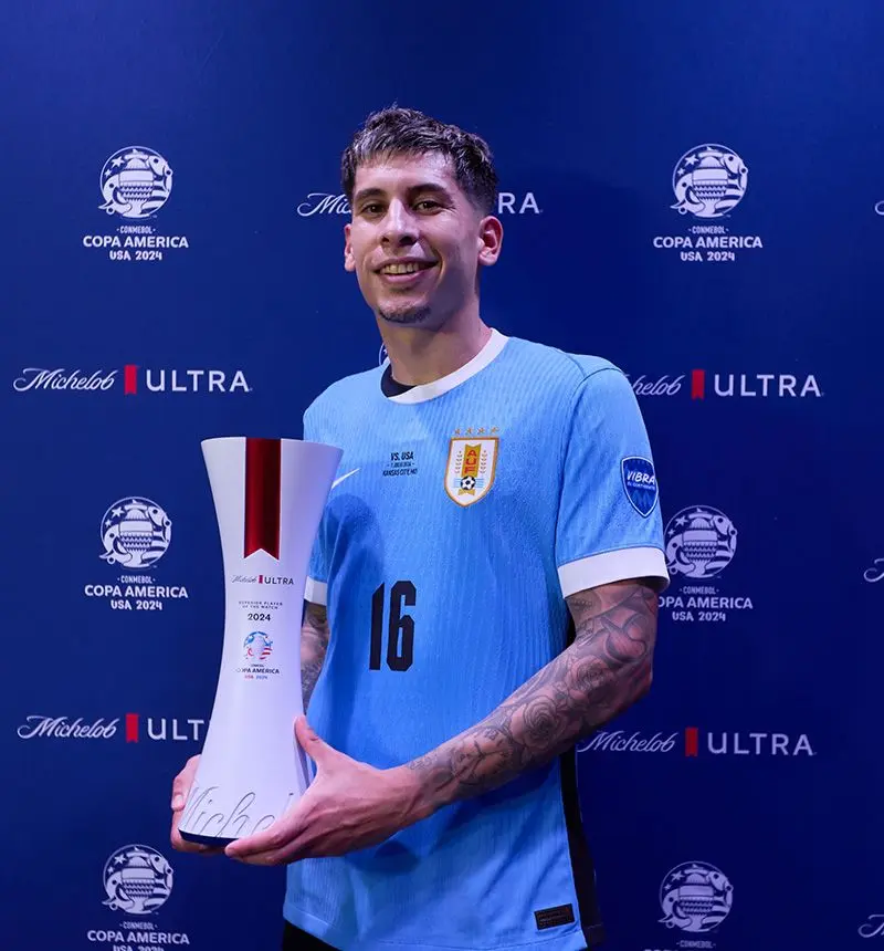 Alineación de Uruguay Tercer Lugar Copa América 2024 mathias olivera 2024 uru ca