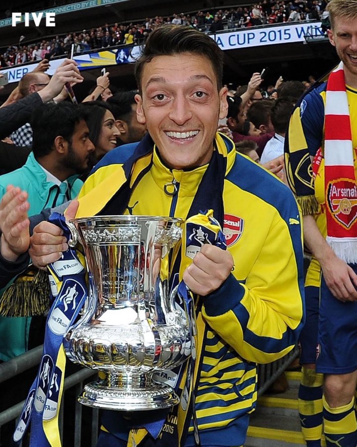 Arsenal Campeón FA Cup 2015 mesut ozil 2015 ars fa r