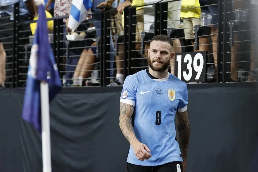 Alineación de Uruguay Tercer Lugar Copa América 2024 nahitan nandez 2024 uru ca