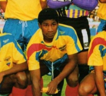 Alineación de Ecuador Semifinalista Copa América 1993 nixon carcelen 1993 ecu ca
