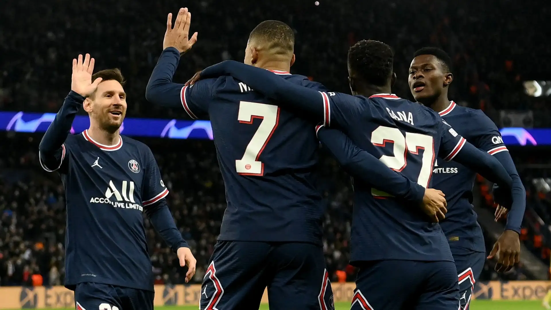 Alineación de Paris Saint Germain Champions League 2022 psg 2022 ch r