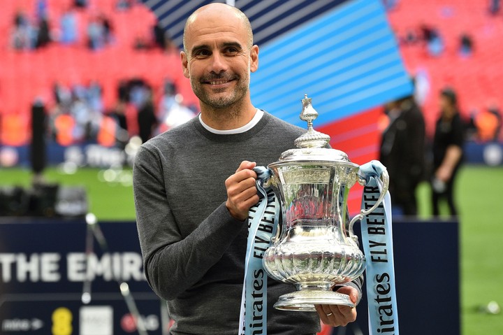 Manchester City Campeón FA Cup 2019 pep guardiola 2019 mc fa