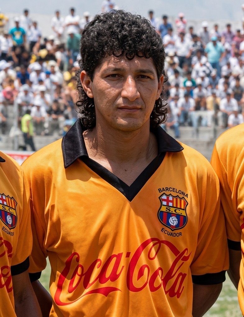 Alineación de Barcelona Semifinalista Copa Libertadores 1992 raul noriega 1992 bar cl re