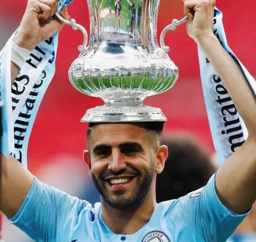 Manchester City Campeón FA Cup 2019 riyad mahrez 2019 mc fa r