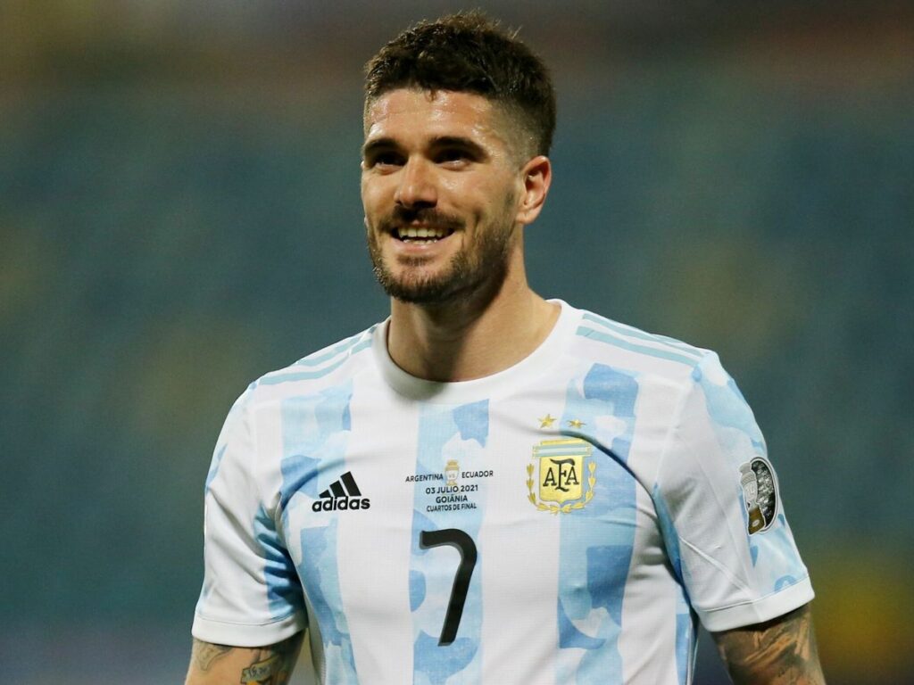 rodrigo de paul 2021 arg ca