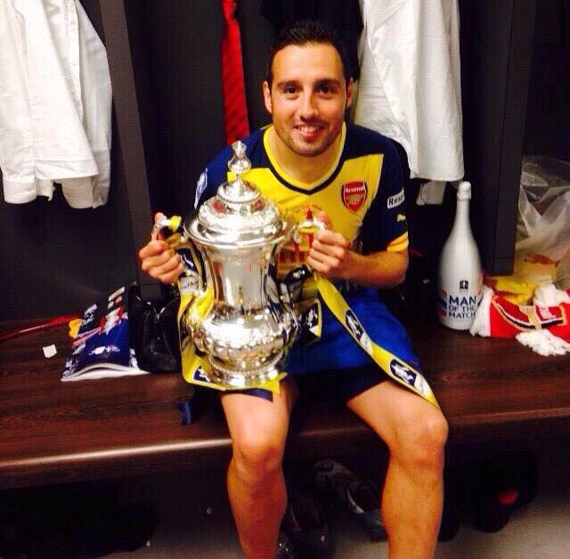 Arsenal Campeón FA Cup 2015 santi cazorla 2015 ars fa r
