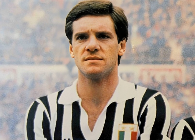 Alineación de Juventus Campeón Copa de Campeones de Europa 1985 sergio brio 1985 juv ch r