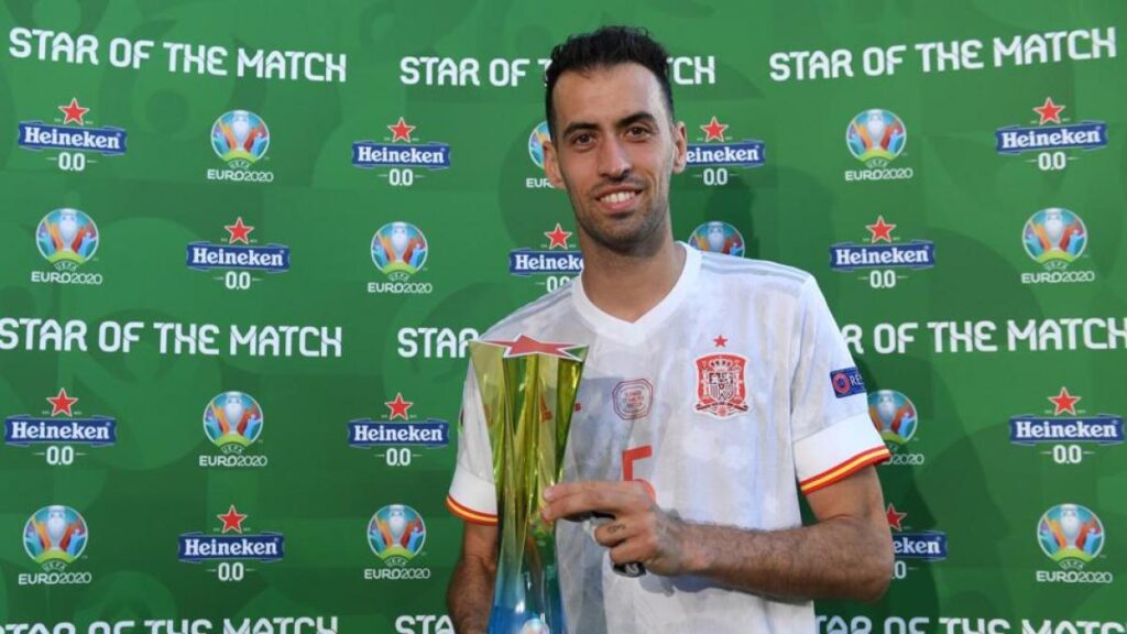 sergio busquets 2020 esp euro